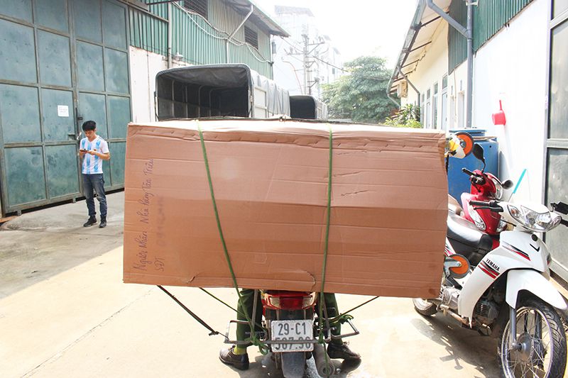 Tủ nấu cơm 10 khay điện - giao khách Thái Hà - Hà nội.