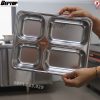 Khay cơm inox 4 ngăn sâu lòng