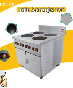 Bếp Âu điện từ 4 họng (3kw/ họng)